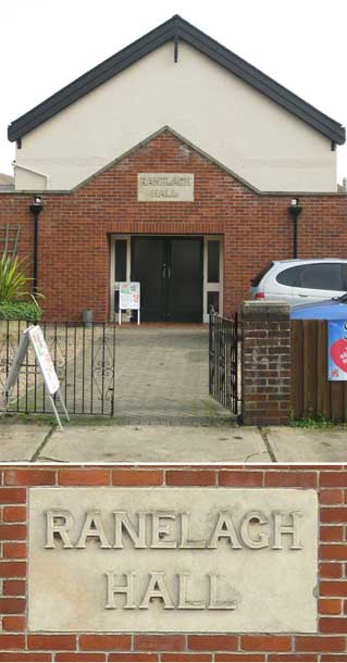 Ipswich Historic Lettering: Felixstowe Ranelagh Hall