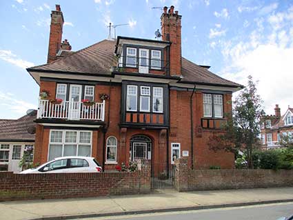 Ipswich Historic Lettering: Felixstowe Rowan Court '1900'