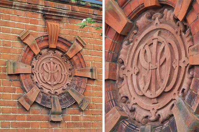 Ipswich Historic Lettering: Felixstowe Rowan Court '1900'