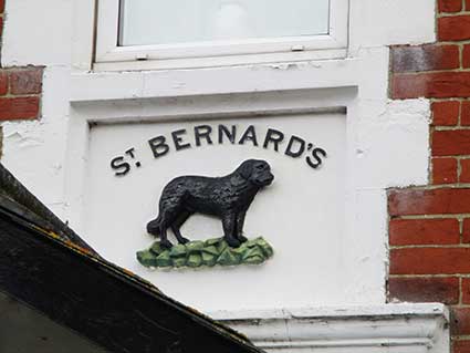 Ipswich Historic Lettering: Felixstowe St Bernard's