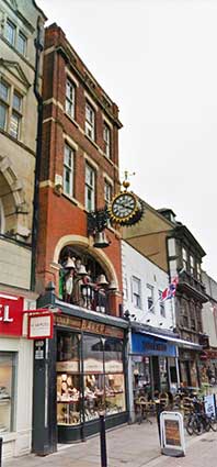 Ipswich Historic Lettering: Gloucester Baker Jeweller 2