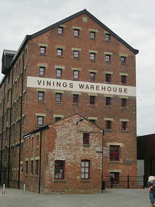 Ipswich Historic Lettering: Gloucester docks 2