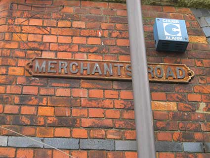 Ipswich Historic Lettering: Gloucester docks 7