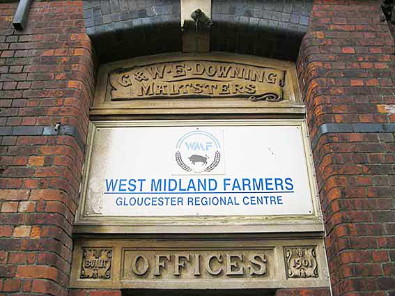 Ipswich Historic Lettering: Gloucester Downing Maltser 4