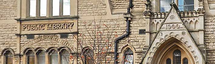 Ipswich Historic Lettering: Gloucester Library 1