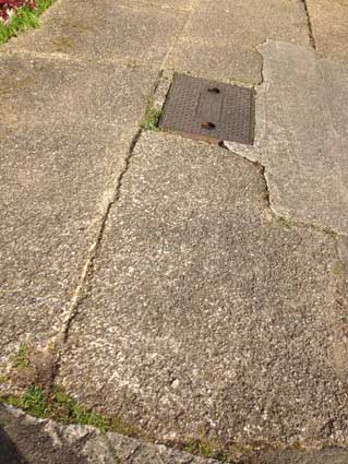 Ipswich Historic Lettering: Drain cover Greatrex 2