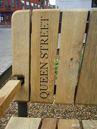Ipswich Historic Lettering: Greening Queen Street
