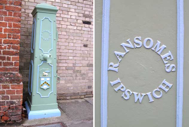 Ipswich Historic Lettering: Hadleigh pump