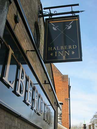 Ipswich Historic Lettering: Halberd 2019