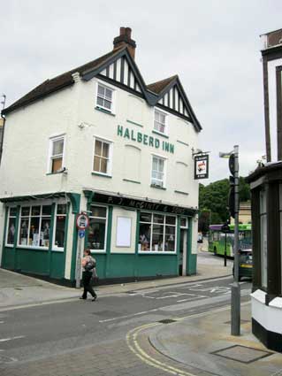 Ipswich Historic Lettering: Halberd Inn