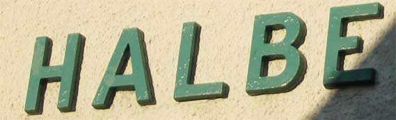 Ipswich Historic Lettering: Halberd Inn 2013b