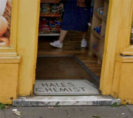 Ipswich Historic Lettering: Hales Chemist 2023