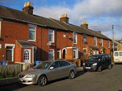 Ipswich Historic Lettering: Henslow Cottages 2