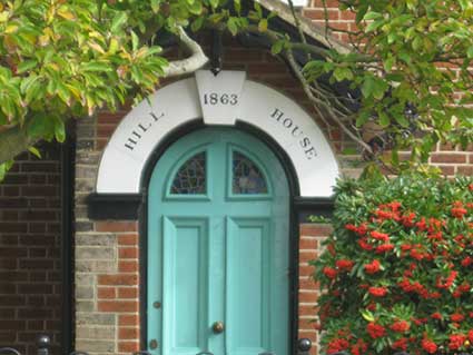 Ipswich Historic Lettering: Hill House 2