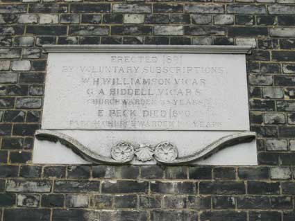 Ipswich Historic Lettering: Holy Trinity Church 2