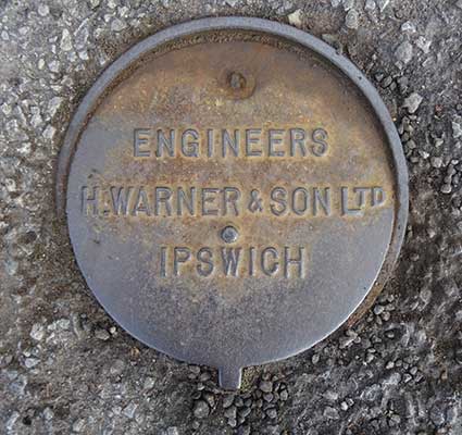 Ipswich Historic Lettering: H. Warner & Son Ltd cover