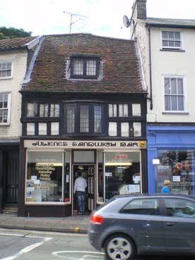 Ipswich Lettering: Juliene's Sandwich Bar 1