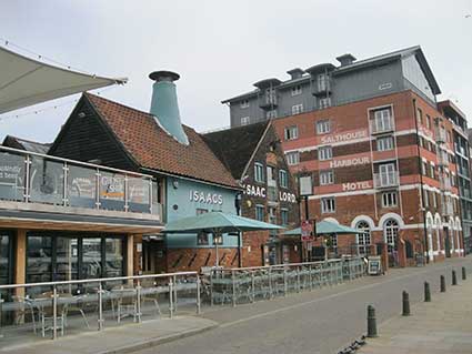 Ipswich Historic Lettering: Isaac Lord Wherry Quay 2