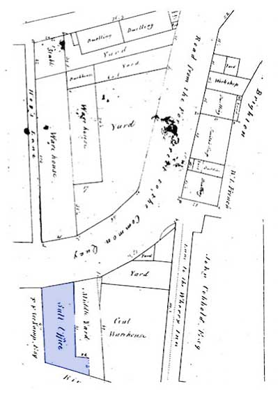 Ipswich Historic Lettering: Isaac Lord map 4