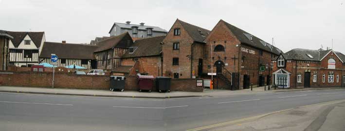 Ipswich Historic Lettering: Isaac Lord panorama