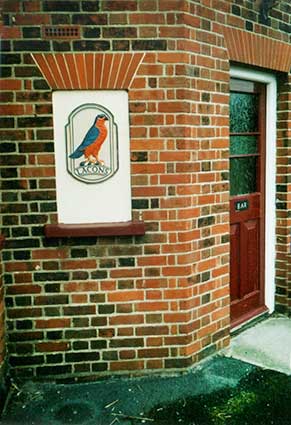 Ipswich Historic Lettering: Knodishall Butchers Arms 7