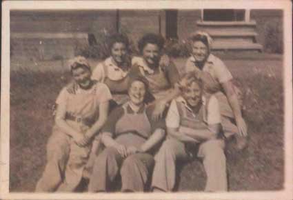 Ipswich Historic Lettering: Hope Hse Land Girls 5