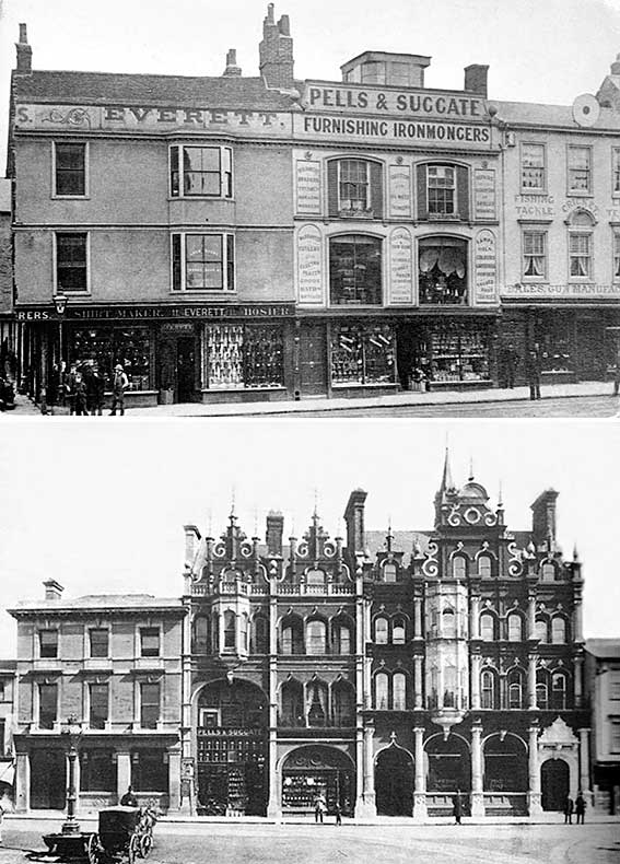 Ipswich Historic lettering: Lloyds banking house period