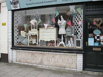 Ipswich Historic Lettering: Lymington Family Butcher 1