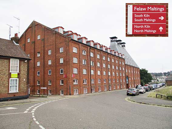 Ipswich Historic Lettering: Felaw Maltings