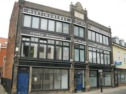 Ipswich Historic Lettering: Martin & Newby 2