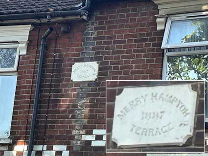 Ipswich Historic Lettering: Merry Hampton