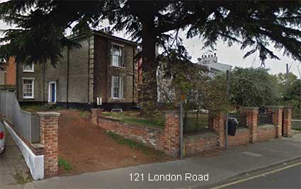 Ipswich Historic Lettering: Mile End 3