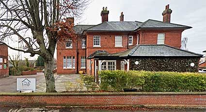 Ipswich Historic Lettering: Adjutant's house, Militia Barracks