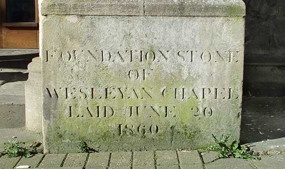 Ipswich Historic Lettering: Museum Street Chapel 1a