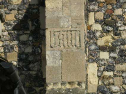 Ipswich Historic Lettering: Needham church 2