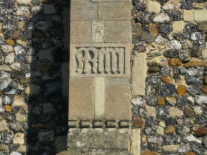 Ipswich Historic Lettering: Needham church 3