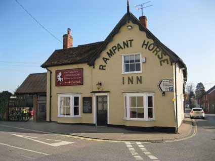 Ipswich Historic Lettering: Needham Rampant Horse