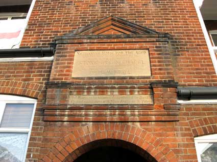 Ipswich Historic Lettering: Nethaniah 2