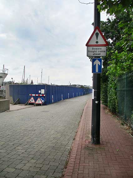 Ipswich Historic Lettering: New Cut West tramway 1