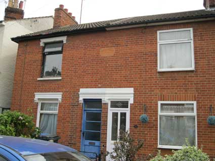 Ipswich Historic Lettering: Newton Cottages 1