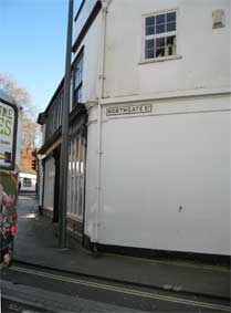 Ipswich Historic Lettering: Northgate St sign 3