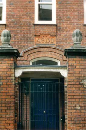 Ipswich Historic Lettering: Nursing Institute 2