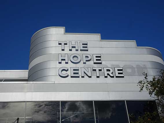 Ipswich Historic Lettering: Odeon Hope Church 1