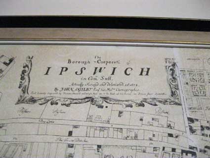 Ipswich Historic Lettering: Ogilby map 11