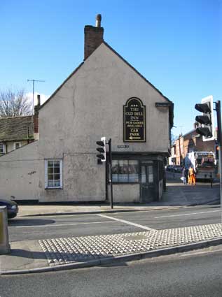 Ipswich Historic Lettering: Old Bell Vernon St sign 1