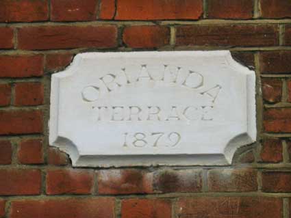 Ipswich Historic Lettering: Rosehill houses