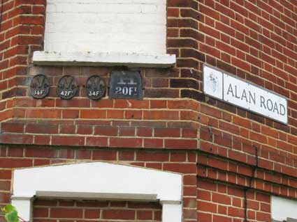 Ipswich Historic Lettering: Orianda Terrace 3