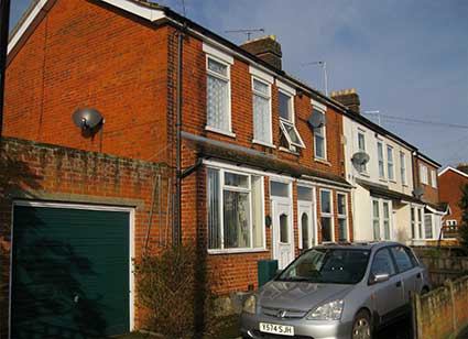 Ipswich Historic Lettering: Ostrich Terrace 2