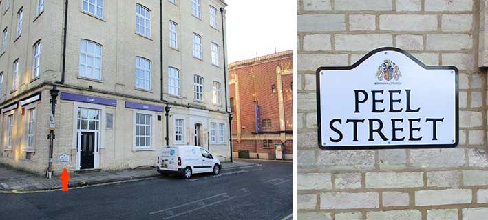 Ipswich Historic Lettering: Peel Street 3