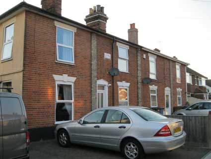 Ipswich Historic Lettering: Percy Cottages 2